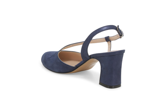 Melluso Donna Décolleté Camoscio X517W-234425 Blu